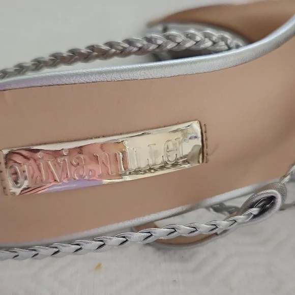 3 for $20 Silver strappy sandals - Picture 6 of 7